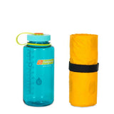 Nemo Tensor Insulated Inflatable Mattress Long Wide packed into water bottle