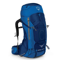 Osprey Aether AG Men's 70 Litre Hiking / Mountaineering Backpack with Raincover neptune blue