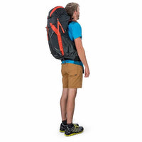 Osprey Exos 38 Litre Ultralight Backpack in use rear view