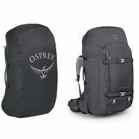 Osprey Fairview Trek 70 Women's Hiking and Travel Backpack Charcoal Grey