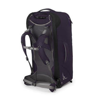 Osprey Fairview Women's Wheeled 65 Litre Travel Backpack Amulet Purple harness