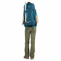 Osprey Kyte 46 Litre Women's Hiking Backpack Icelake Green icetool attachments