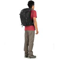 Osprey Manta Men's 34 Litre Hiking Hydration Backpack  in use rear view