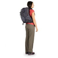 Osprey Mira Women's 22 litre hyrdration hiking backpack in use rear view