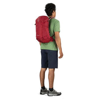 Osprey Skarab 22 Litre Men's Hydration Day Pack in use rear view