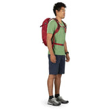 Osprey Skarab 22 Litre Men's Hydration Day Pack in use side view