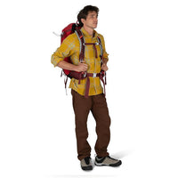 Osprey Stratos 34 litre Daypack in use front view