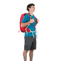 Osprey Talon 22 Litre Lightweight Multi-Sport Day Pack - latest model in use front view