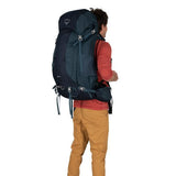 Osprey Volt 65 litre backpack in use rear view