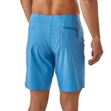 Patagonia Men's Light and Variable 18 inch board shorts in use rear view