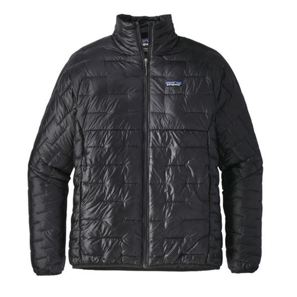 Patagonia Mens Micro Puff Jacket Lightweight Synthetic Jacket black