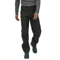 Patagonia Men's Calcite Gore-Tex Waterproof Breathable Pants front view in use