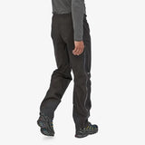 Patagonia Men's Calcite Gore-Tex Waterproof Breathable Pants in use rear view