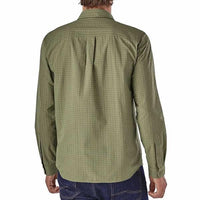 Patagonia Men's Long Sleeve El Ray Travel Shirt, lightweight, quick dry, 40 UPF - Seven Horizons