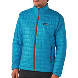 Patagonia Men's Nano Puff Jacket, latest model - wind proof lightweight insulated jacket - Seven Horizons
