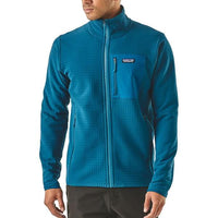 Patagonia Men's R2 TechFace Fleece Full Zip Jacket Front View