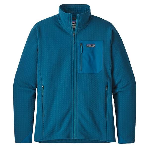 Patagonia Men s R2 TechFace Full Zip Midlayer Fleece Jacket Pack Light