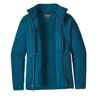 Patagonia Men's R2 TechFace Fleece Full Zip Jacket unzipped
