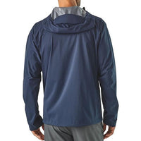 Patagonia Men's Stretch Rainshadow Waterproof Jacket in use rear view