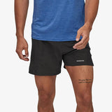Patagonia Men's Strider Pro Trail Running Shorts 5 Inches in use