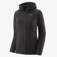 Patagonia Women's R1 Air Full Zip Hoody Active Fleece Jacket black