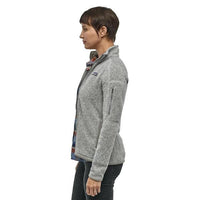 Patagonia Women's Better Sweater Jacket Birch White in use side view