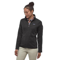 Patagonia Women's Better Sweater Jacket Black in use front view