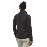 Patagonia Women's Better Sweater Jacket Black in use rear view