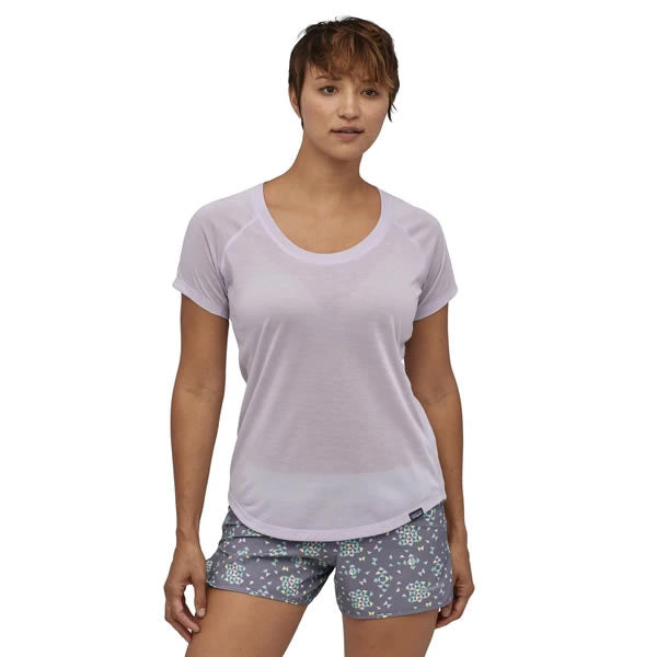 Patagonia Women's Cap Cool Trail T-Shirt in use front view