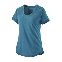 Patagonia Women's Cap Cool Trail T-Shirt Steller Blue
