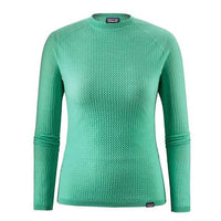 Patagonia Women's Capilene Air Merino Blend Long Sleeve Thermal Top Vjosa Green