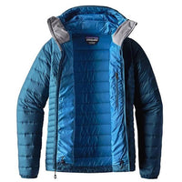 Patagonia Women's Down Sweater Hoody Jacket - 800 Fill Power jacket open