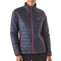 Patagonia Women's Nano Puff Windproof Insulated Jacket in use