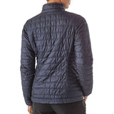 Patagonia Women's Nano Puff Windproof Insulated Jacket in use rear view