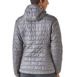 Patagonia Women's Nano Puff Hoody rear view in use