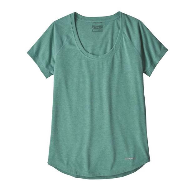 Patagonia Women's Nine Trails Short Sleeve Running Top- Quick-Dry T-Sh