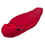 Sea to Summit Alpine 3 Expedition 850 loft down sleeping bag end view