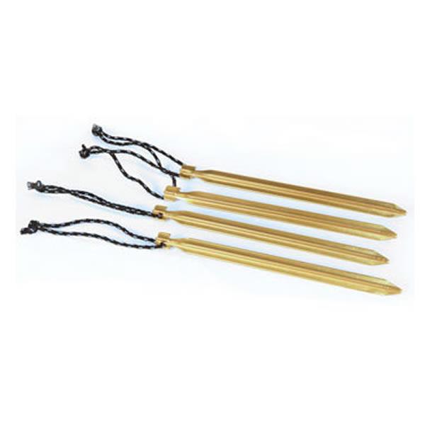 Wilderness Equipment Hiking Tent Peg Quad Gold